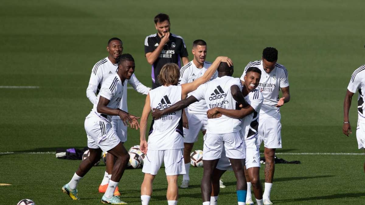 FOTO | Las mejores imágenes del último entrenamiento del Real Madrid 