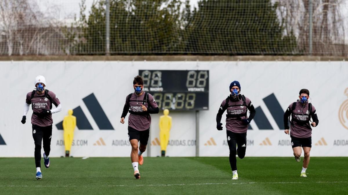 La inesperada baja en el entrenamiento del Real Madrid 