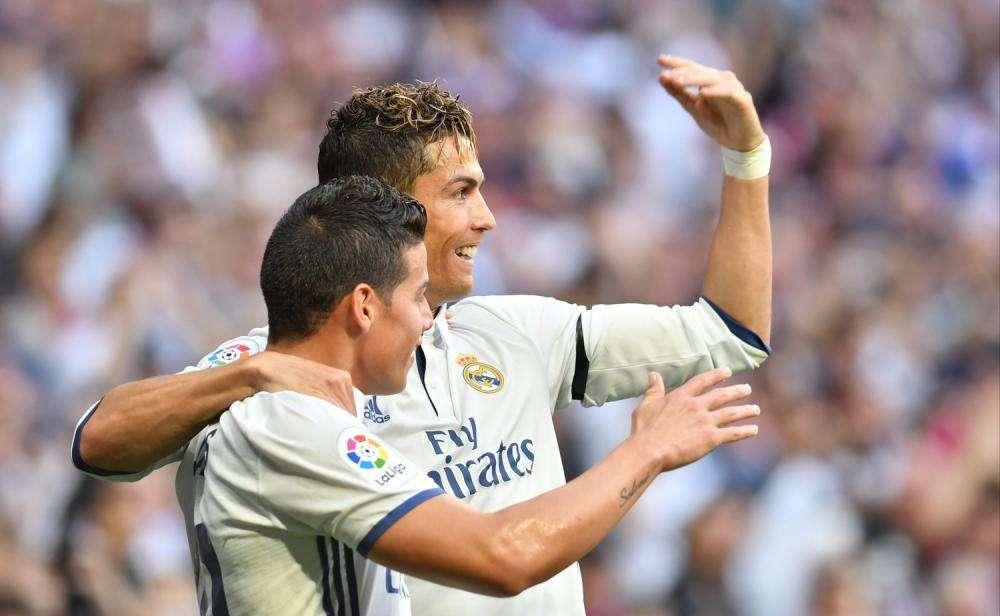 Real Madrid, James se la juega ante el Sevilla