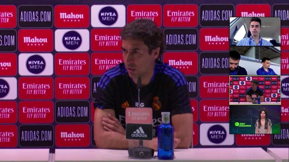 Raúl González, a BD: "Ayudaremos a Vinicius Tobias para dar lo máximo, tanto en el Castilla como en el primer equipo"