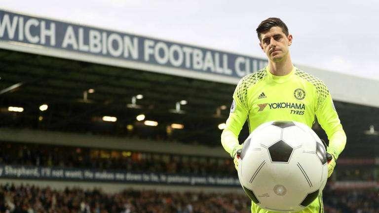 Courtois: "¿La placa? Yo estoy para jugar, no me fijo en esas cosas"