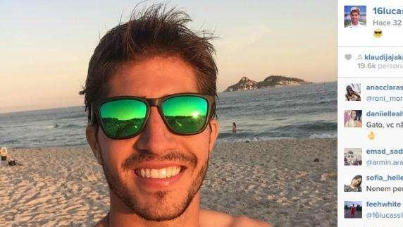 Lucas Silva presume de vacaciones en Rio