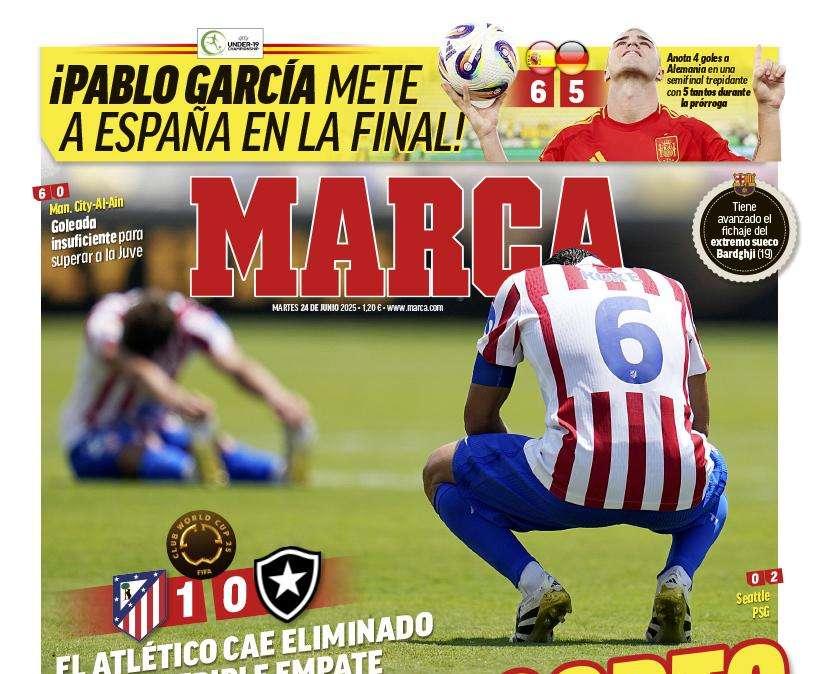 "Se reabre el caso Rodrygo": el brasileño, en la portada de Marca