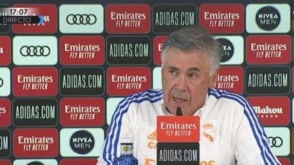 Carlo Ancelotti, en directo en rueda de prensa: "Creo que Kroos estará contra el PSG. Camavinga..."