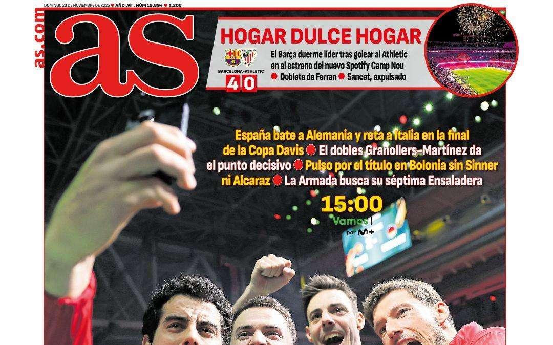 AS saca la previa del Elche - Real Madrid en portada