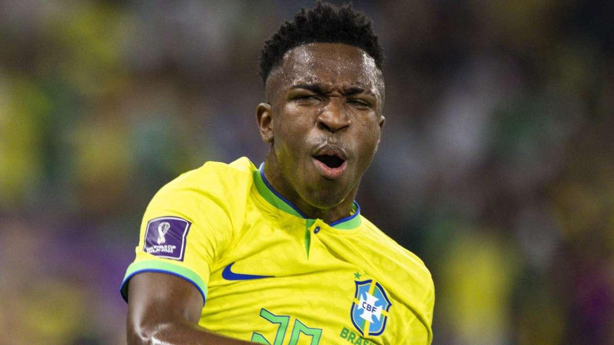 Vinicius, contundente: "Creo que Ancelotti quiere entrenar a Brasil"