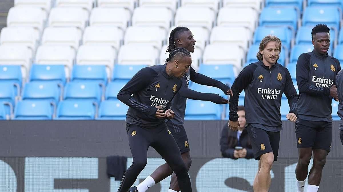 ¡Las mejores imágenes del último entrenamiento del Real Madrid!