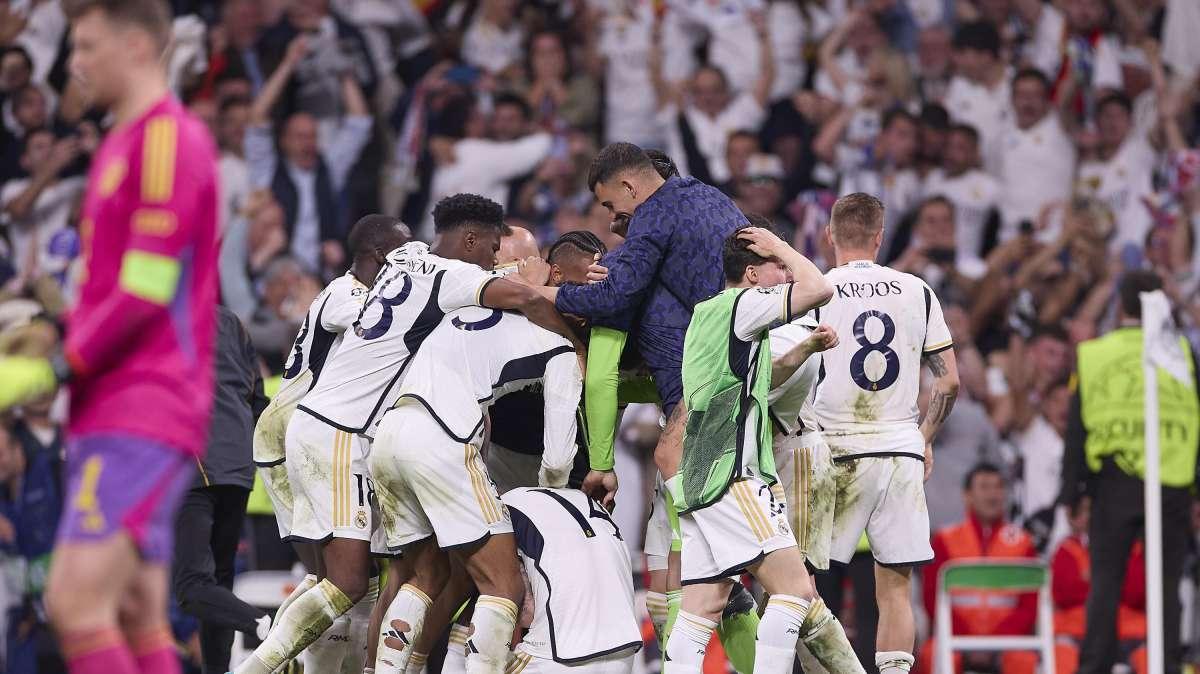 ¡Las mejores imágenes de la celebración del Real Madrid tras pasar a la final!