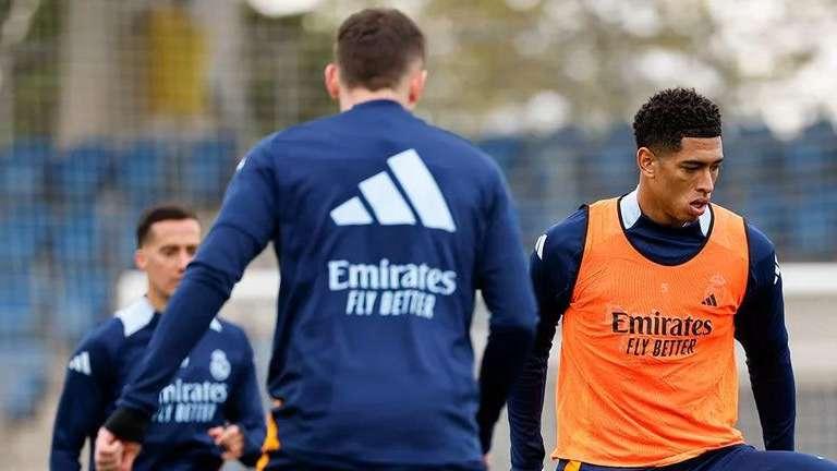 Mendy sigue ausente en el entrenamiento del Real Madrid