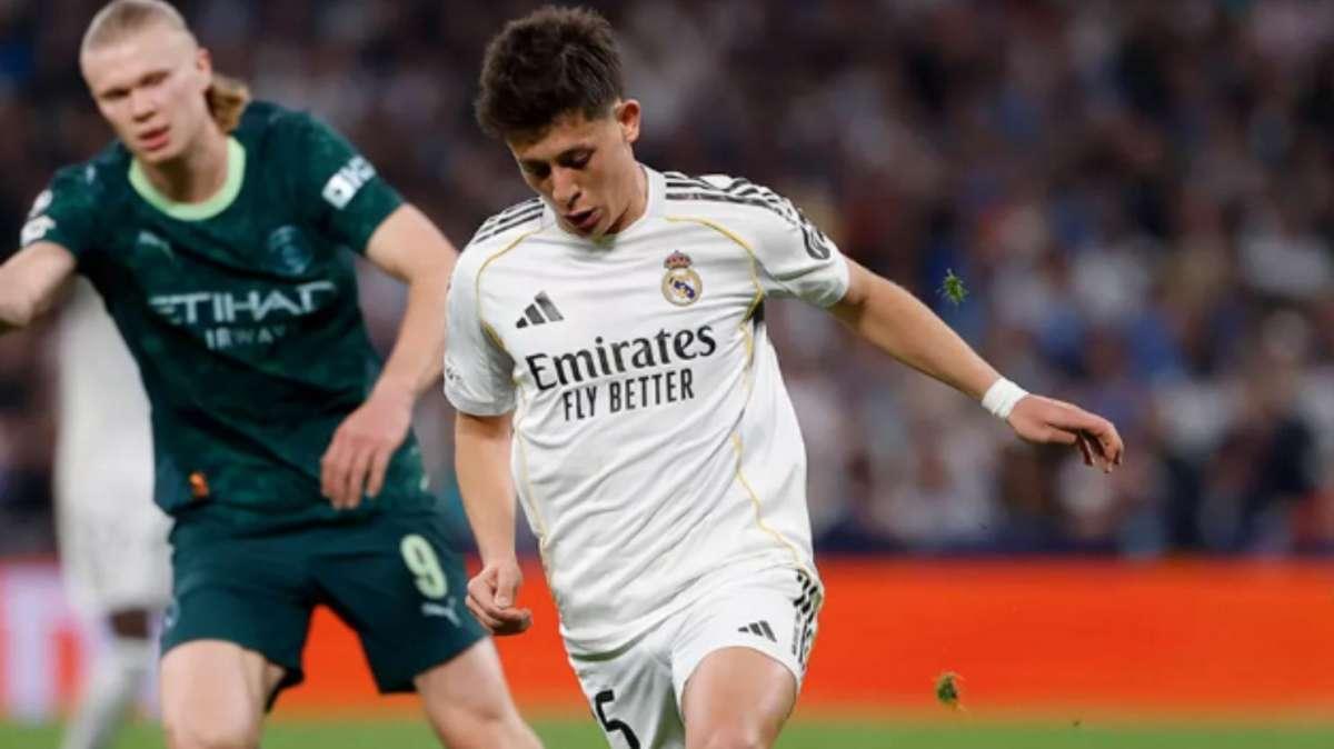 Arda Güler volvió a ser el primer sustituido contra el Manchester City