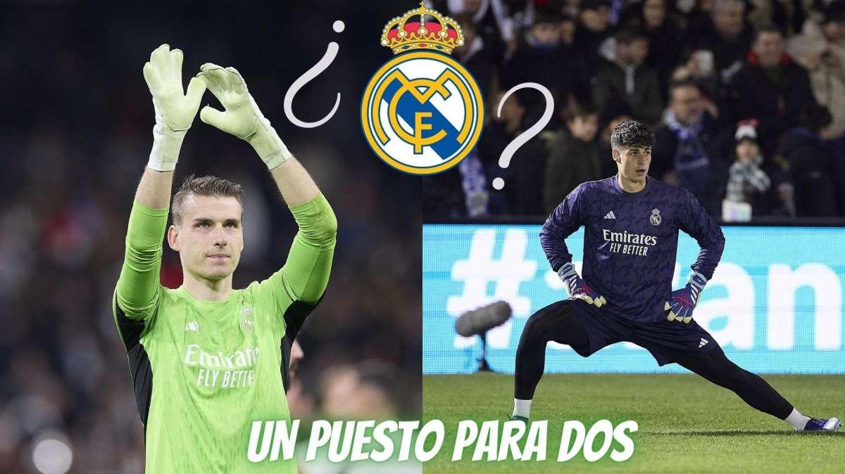 Ancelotti tiene que decidir: Kepa y Lunin, en el ojo del huracán