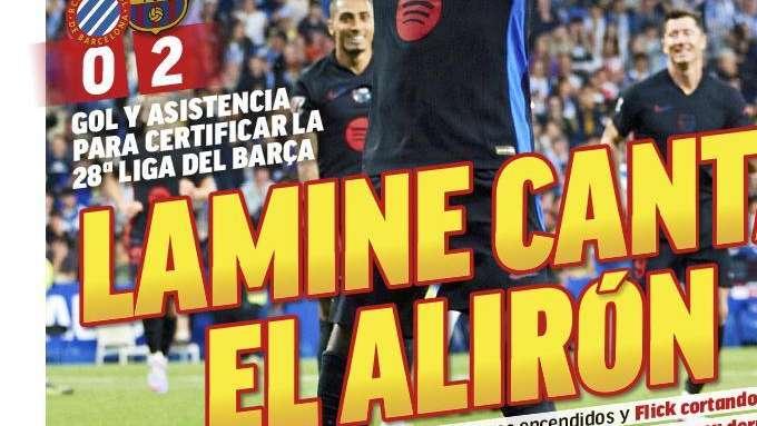 "El elegido es Álvaro Carreras" advierte Marca en su portada