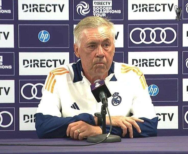 Ancelotti, tras la derrota en el clásico: "No nos volvamos locos. Son partidos de pretemporada"