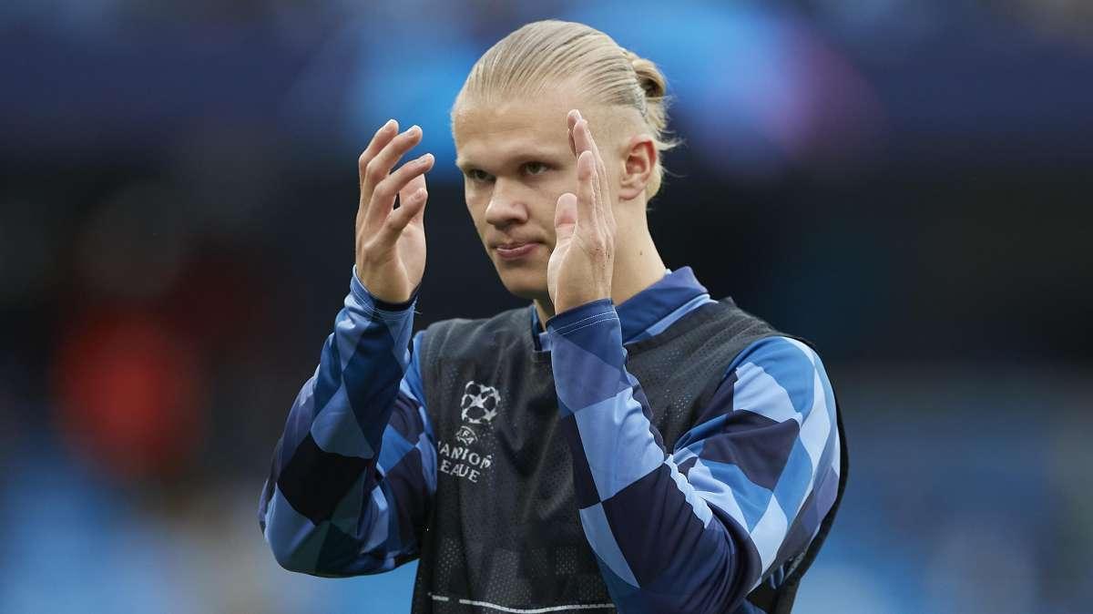 Haaland no se perdió un clásico y lanza un guiño al Real Madrid