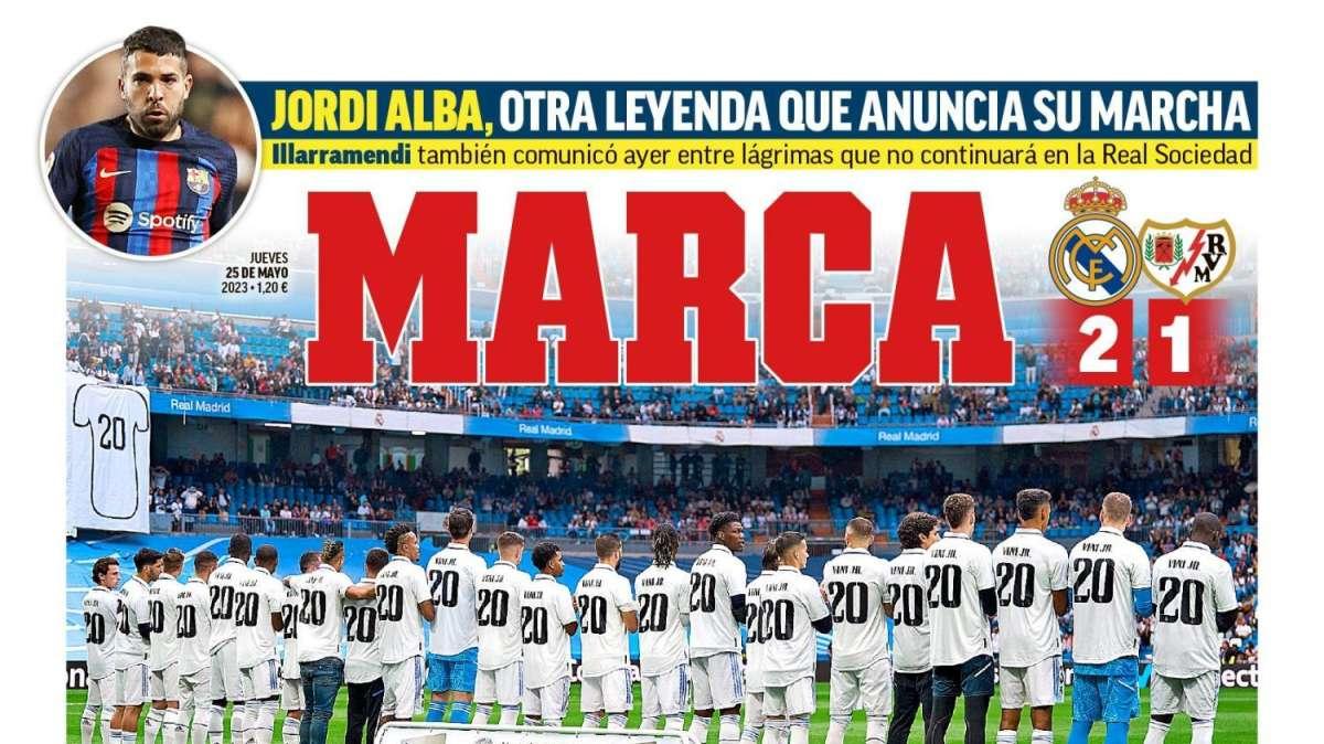 PORTADA | Marca: "Gol de Vinicius"