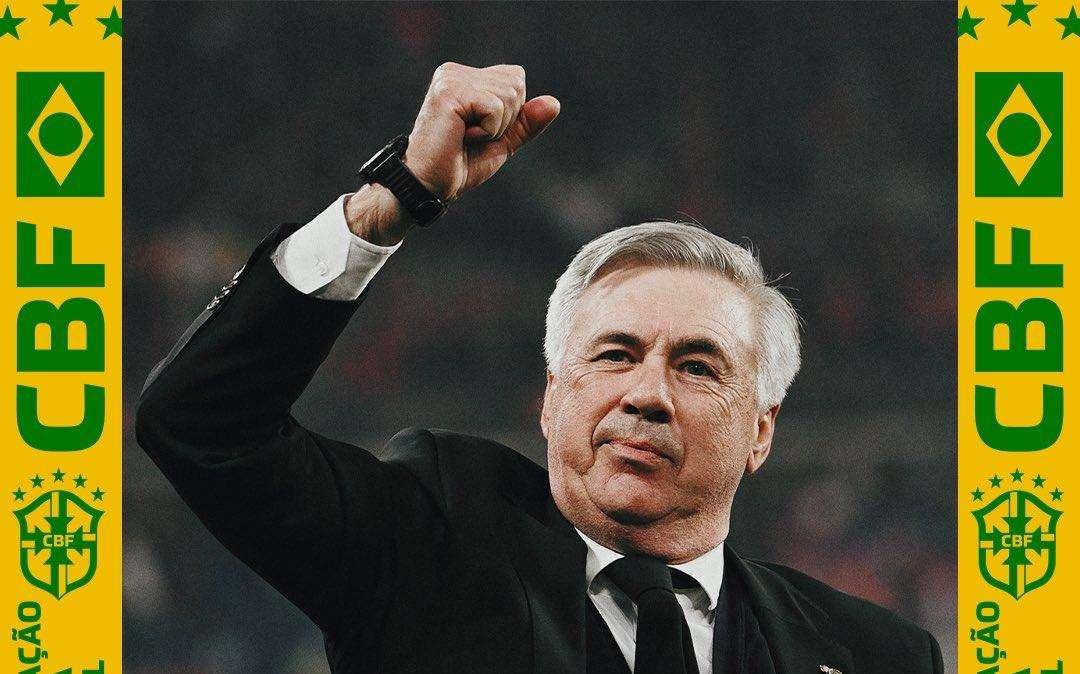 Carlo Ancelotti ya es nuevo seleccionador de Brasil