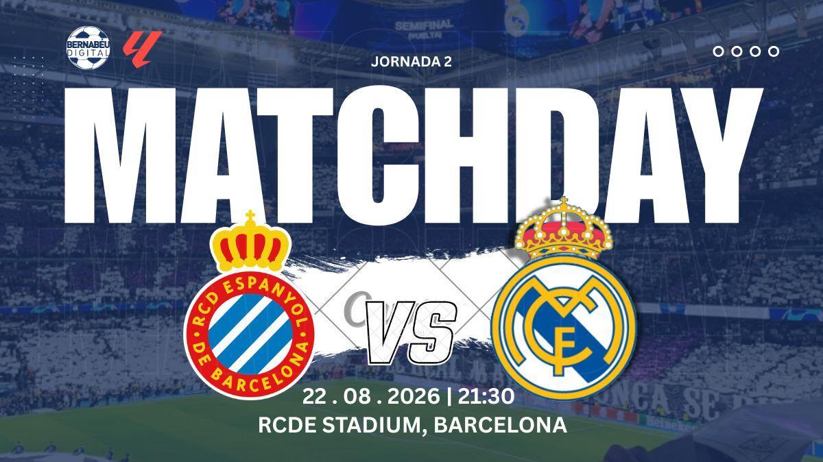 RCD Espanyol - Real Madrid | Sigue aquí la previa del partido