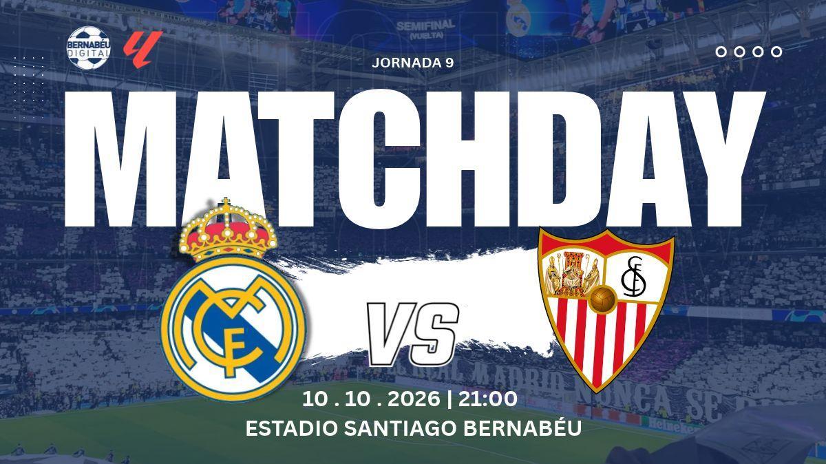Real Madrid - Sevilla | Sigue aquí la previa del partido