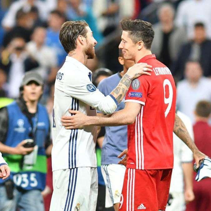Ramos, un habitual en el clásico europeo entre Real Madrid y Bayern