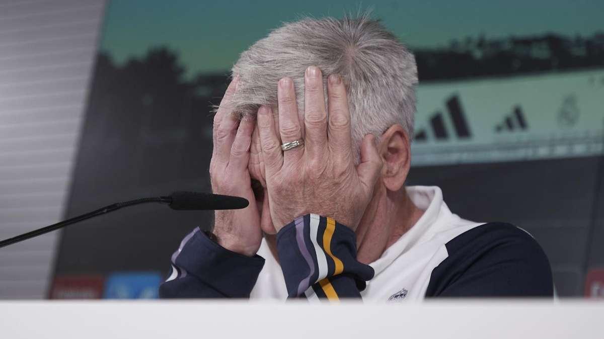 Ancelotti y una de sus tareas pendientes: "No estamos encontrando solución"