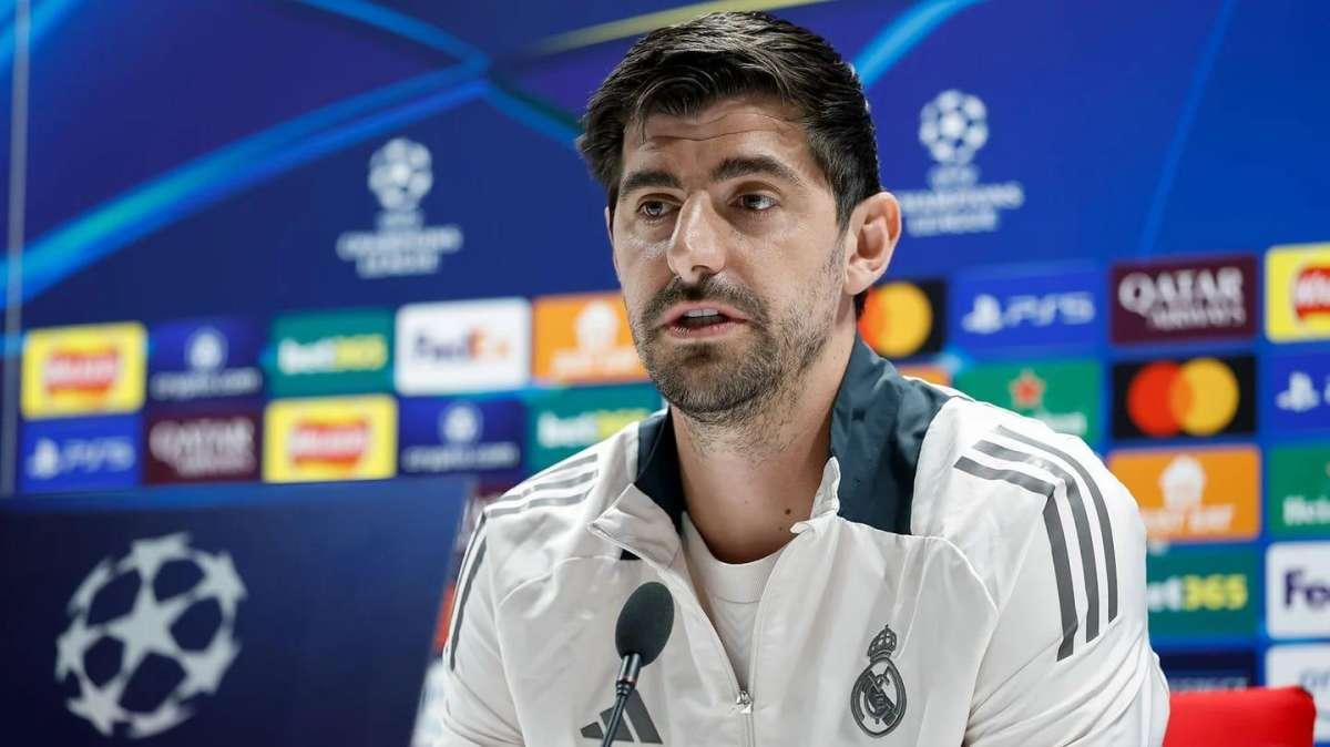 Courtois, en rueda de prensa: "Estoy listo para mañana. ¿Balón parado? Sabemos cómo defenderlo"