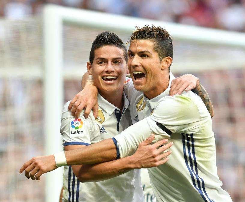 Cristiano Ronaldo llama a James para que fiche por Juventus