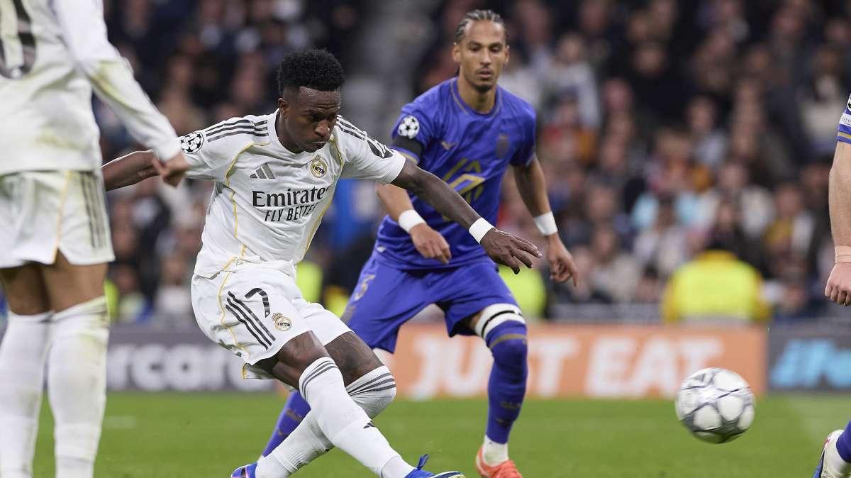 Vinicius Jr tiene cogida la medida a los ingleses: estadísticas alucinantes