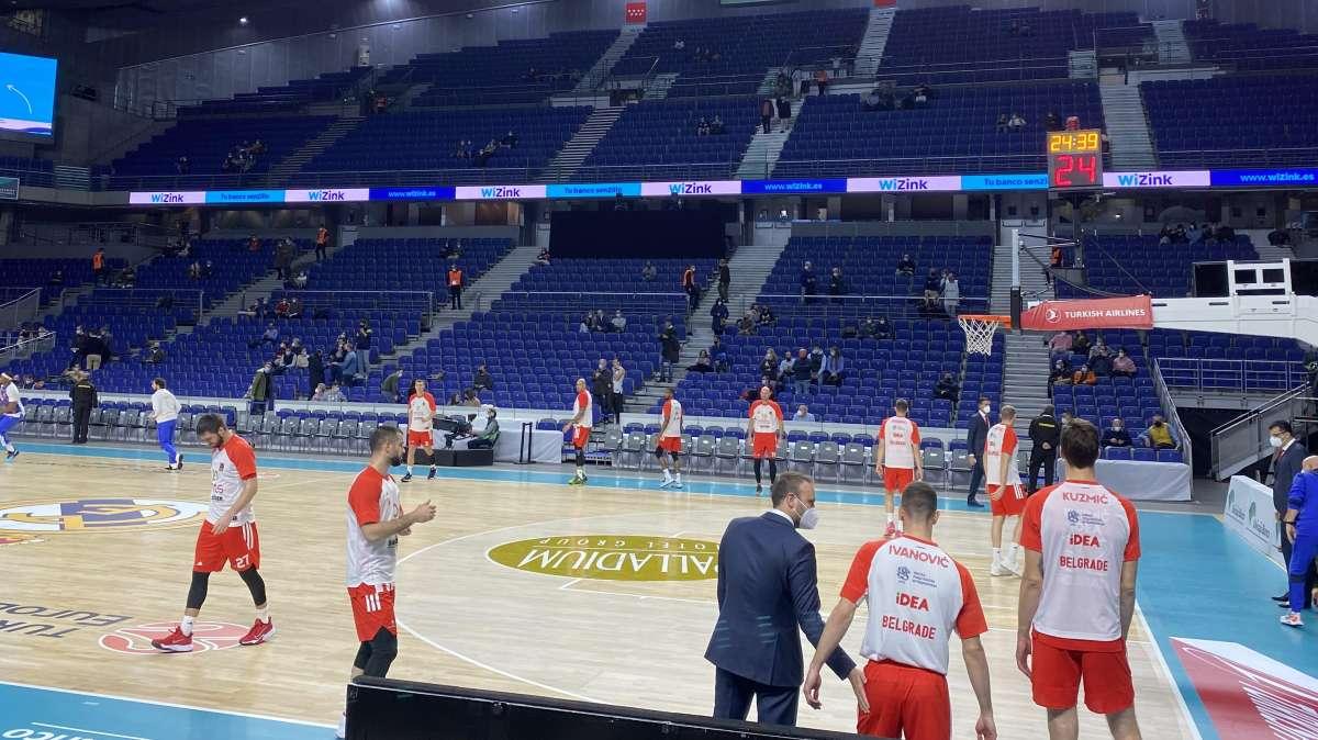 FINAL | Estrella Roja 65-62 Real Madrid: sin luz al final del túnel