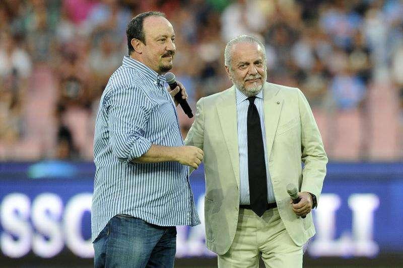 De Laurentiis: "Espero que Florentino le haga un buen contrato a Benítez"
