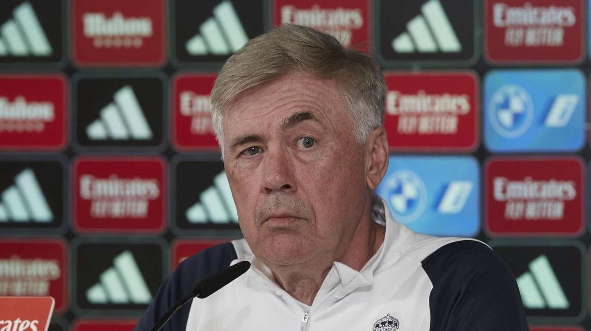 Carlo Ancelotti en rueda de prensa: "Vinicius estará en la convocatoria para el derbi"