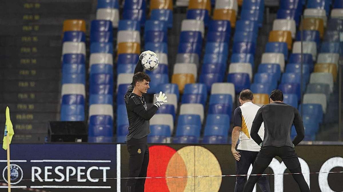 La agenda del día del Real Madrid desde Nápoles