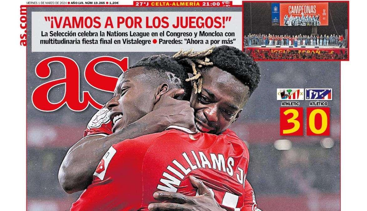 PORTADA | AS: "Mbappé no obliga a vender"