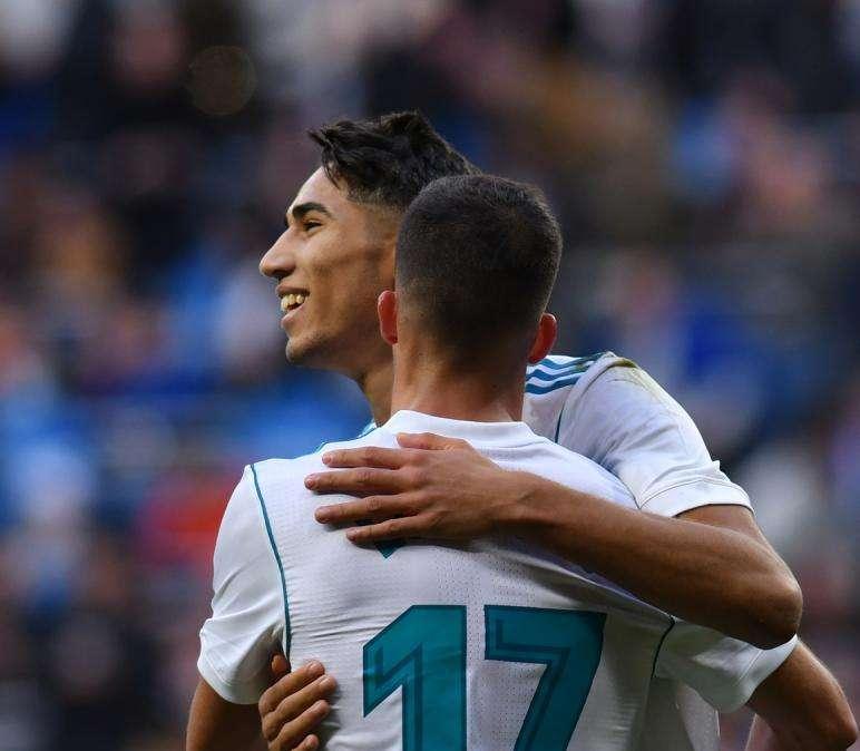 Achraf: "¿Mis minutos con Zidane? Estamos todos en el mismo barco"