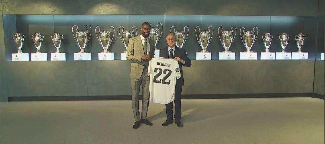 Presentación de Antonio Rüdiger con el Real Madrid, en directo