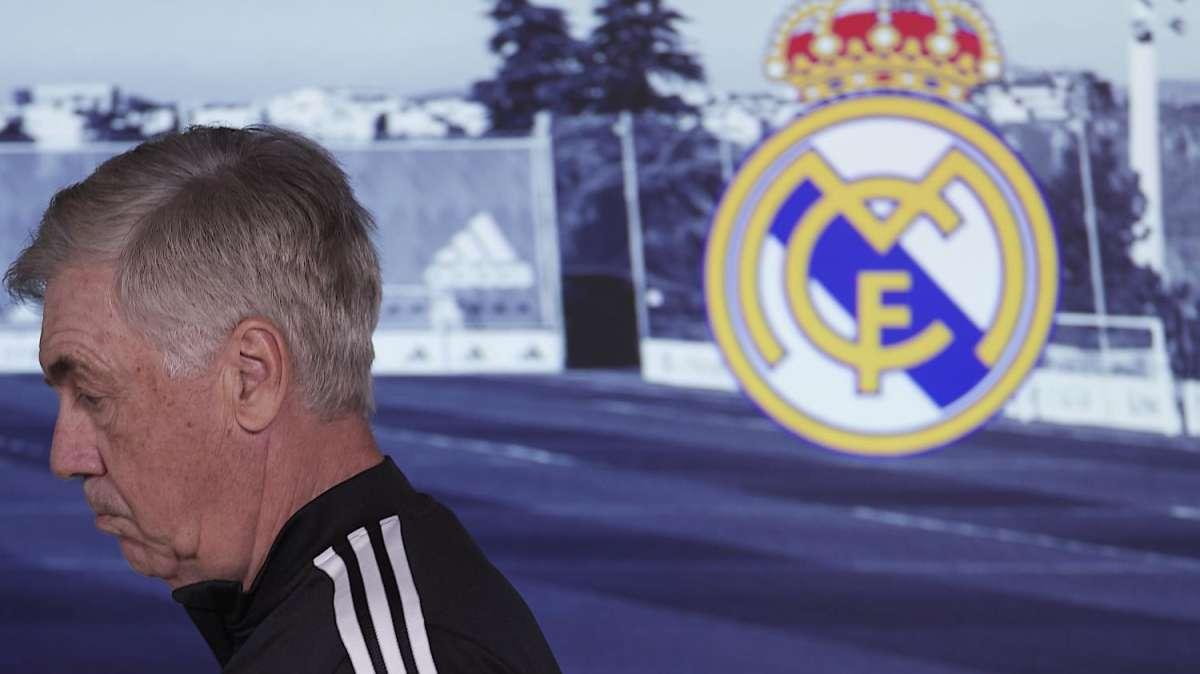 Ancelotti, en rueda de prensa: "Vinicius ama al Real Madrid, no piensa en irse"
