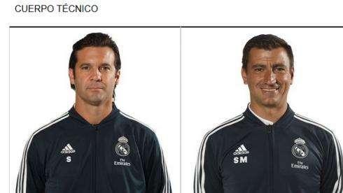 Solari aparece, por fin, en la web del Madrid como entrenador