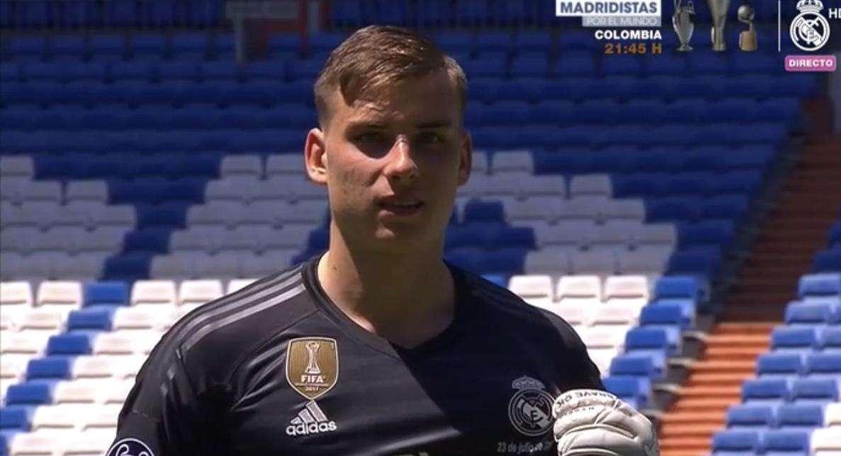 Lunin: "Zidane me dice que estoy aquí porque lo merezco. Courtois..."