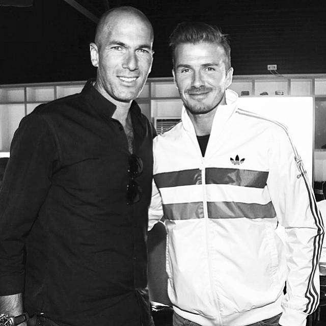 Beckham también querría a Zidane en su equipo de la MLS