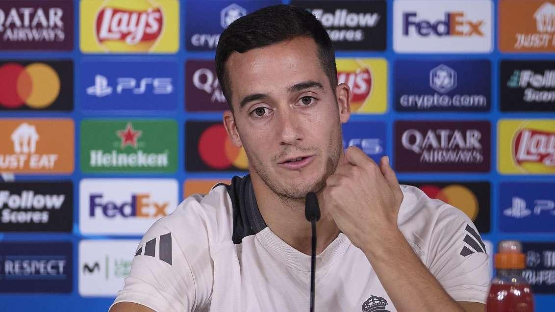 Lucas Vázquez en rueda de prensa: "Nuestra fuerza es cero para jugar, pero toca ser profesionales"