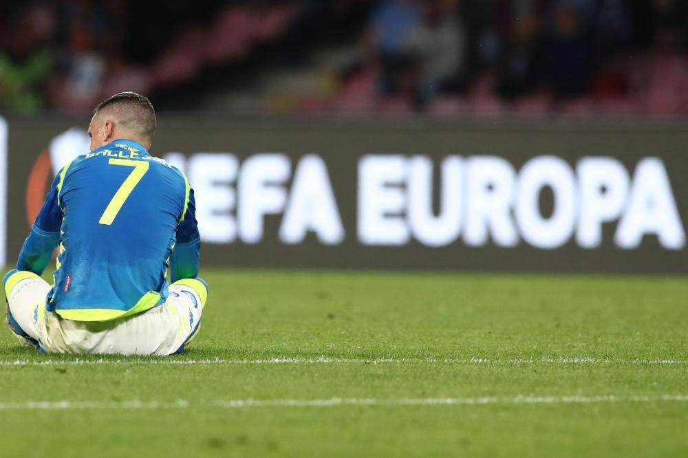 De Laurentiis castiga a los 'ultras' del Napoli por el feo gesto a Callejón