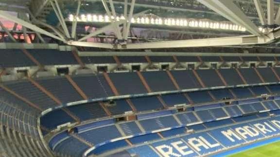 ¡El césped del Santiago Bernabéu ya se mueve!