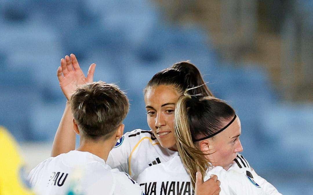 Real Madrid Femenino 5-0 Alhama: paso firme antes del clásico