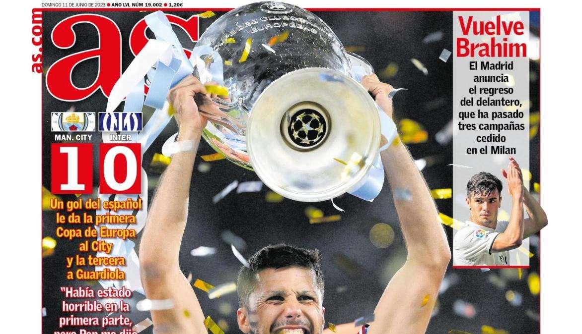 PORTADA | AS: "Vuelve Brahim"