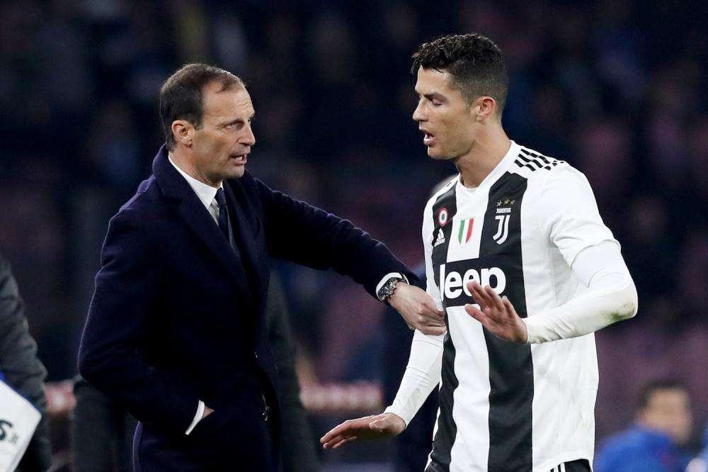 Allegri: "¿Favoritos con CR7? El fútbol no es matemática"