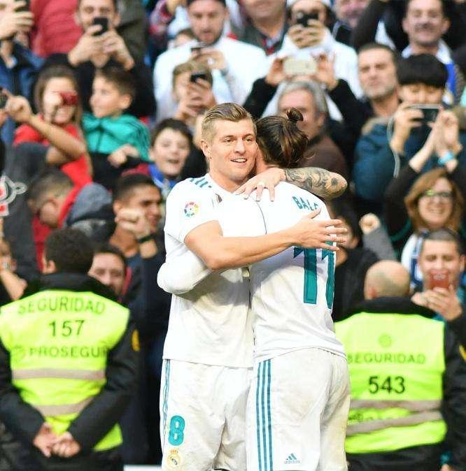 Kroos y Bale, protagonistas en la mañana de hoy en Vigo