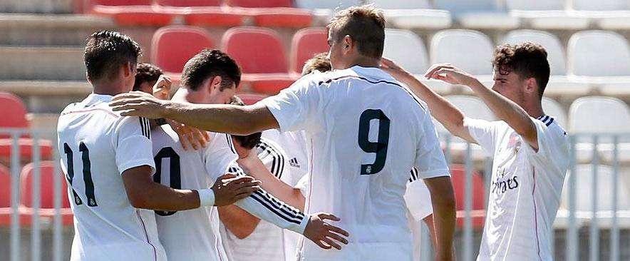 Los jugadores del Castilla mandan su apoyo a Abner