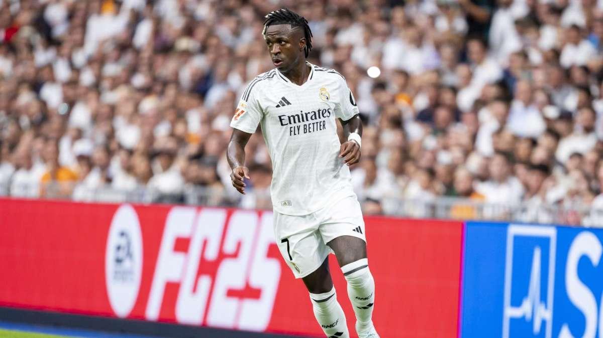 Claros y oscuros para Vinicius frente al Real Valladolid 