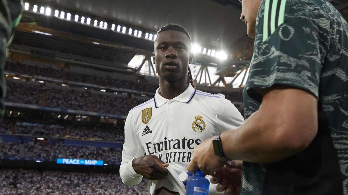 Camavinga vuelve a ejercitarse en solitario en la Ciudad Real Madrid