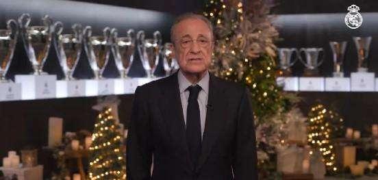 La felicitación de Florentino: "Trabajamos para celebrar muchos éxitos"