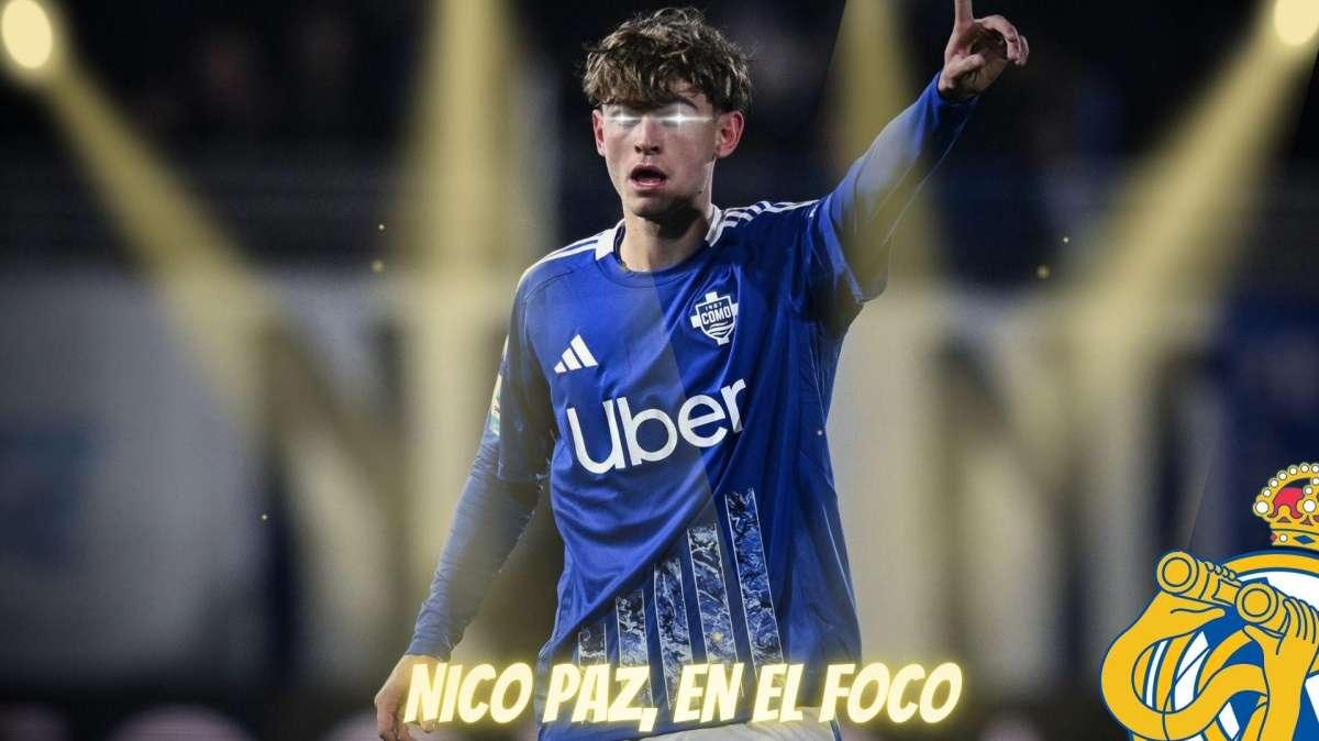 Nico Paz, la bomba de mercado que prepara el Real Madrid